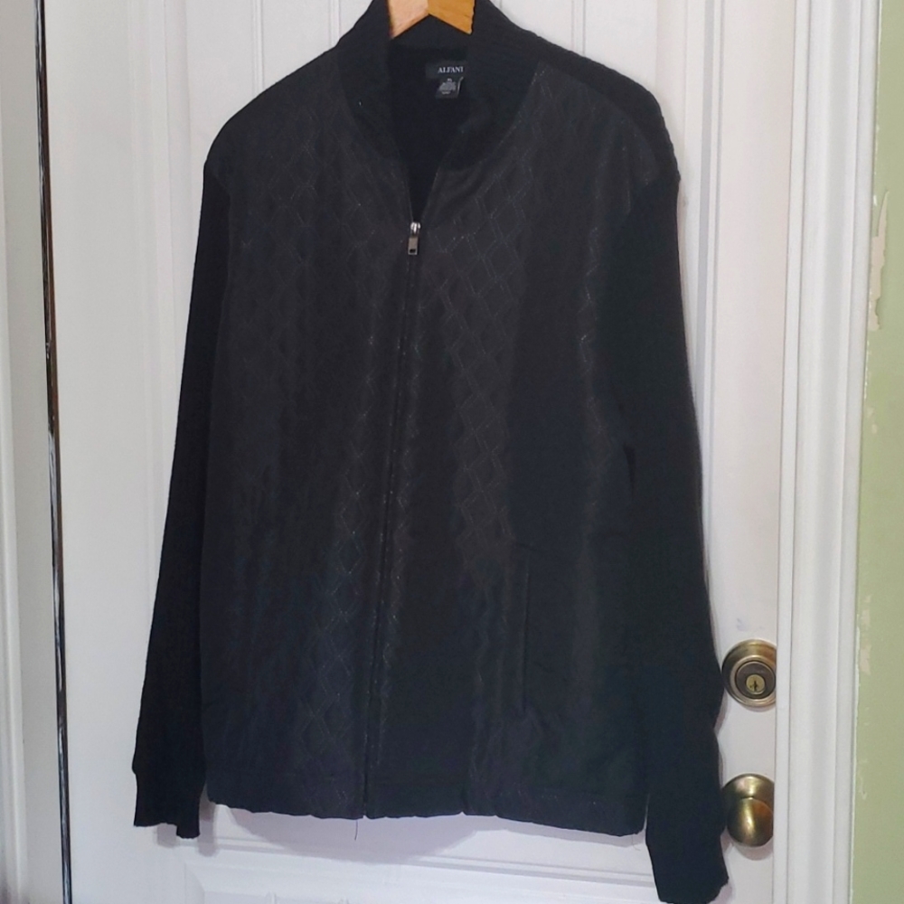 Alfani Black Jacket Size XL